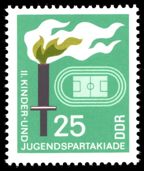 stadium & torch