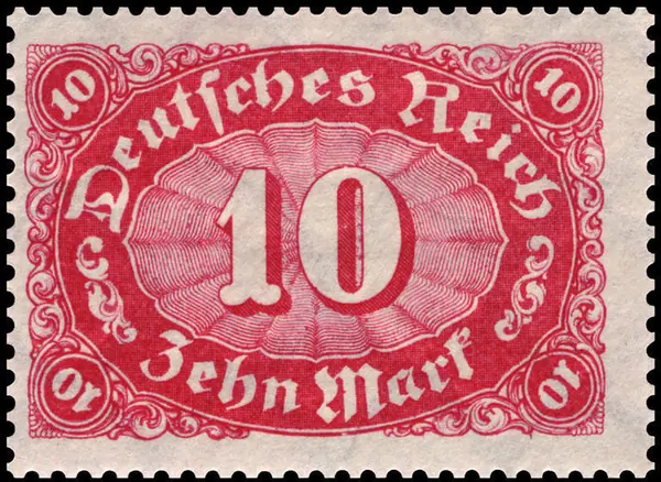 numeral in oval