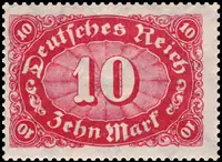 numeral in oval