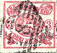 arms of Brunswick , p. roul 16