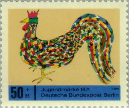 Cock drawing by a 13 years old boy