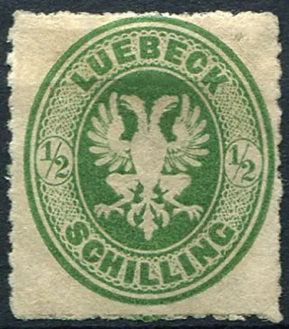arms of Lubeck in oval