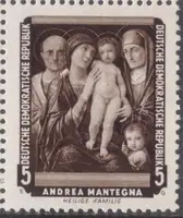 The Holy Family by A Mantegna