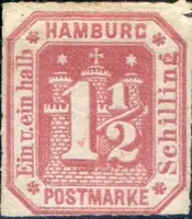 numeral on arms of Hamburg