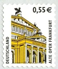 Alte Oper Frankfurt , p. Die Cut 10.25x11