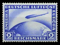 zeppelin over globe