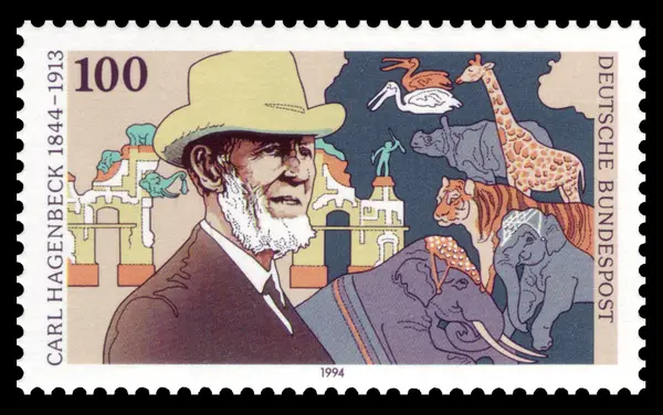 Carl Hagenbeck & animals