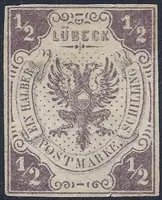 arms of Lubeck & scroll
