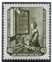 Girl with Letter by Vermeer
