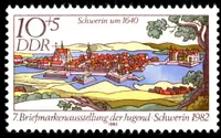 Schwerin in 1640