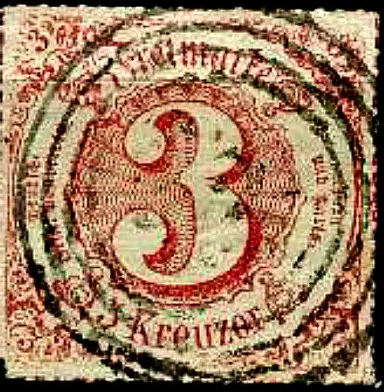 numeral round frame
