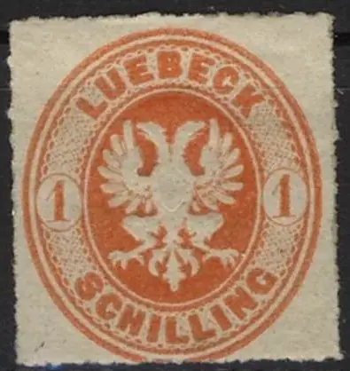 arms of Lubeck in oval