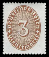 numeral in oval