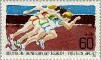 Competitive sports sprint