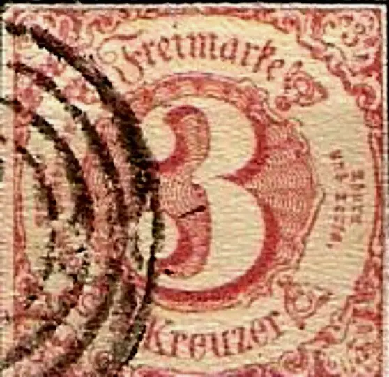 numeral round frame