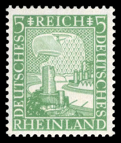 German eagle & Rhine valley