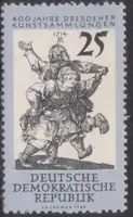 Dancing Peasants by Duerer , w. quatrefoil & DDR