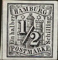 numeral on arms of Hamburg