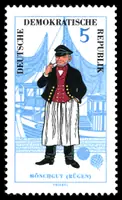 Mönchgut Rügen, w. quatrefoil & DDR