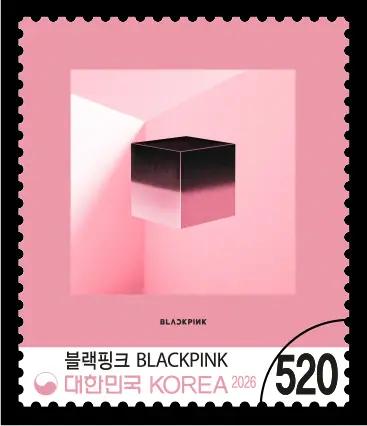 BLACKPINK album artwork Single stamp