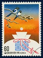 Magpies and a Korean Moneybag