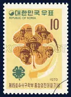 Mark of 4-h and youth together in the emblem