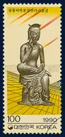 Gilt-bronze Buddha Sitting in Meditaation