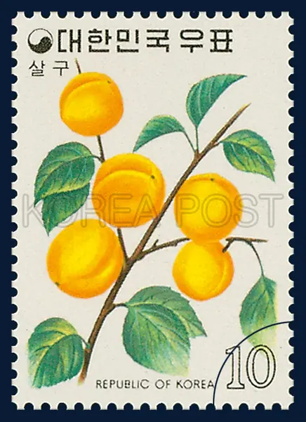 Apricot Single stamp