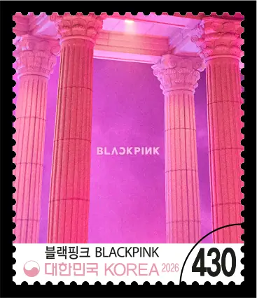 BLACKPINK album artwork Single stamp