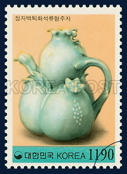 Celadon Pitcher Single stamp