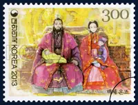 Jumong's two sons, Biryu and Onjo