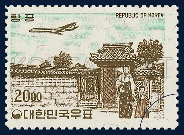 Deoksugung Palace Seokryumun Single stamp
