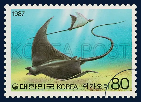 Devil-ray Single stamp