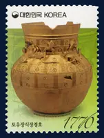 Earthenware display cabinet