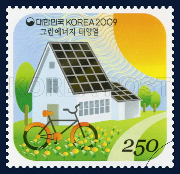 solar energy Single stamp