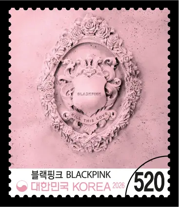 BLACKPINK album artwork Single stamp
