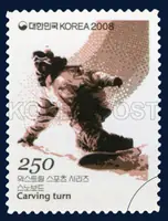 Snowboard (Carving turn)