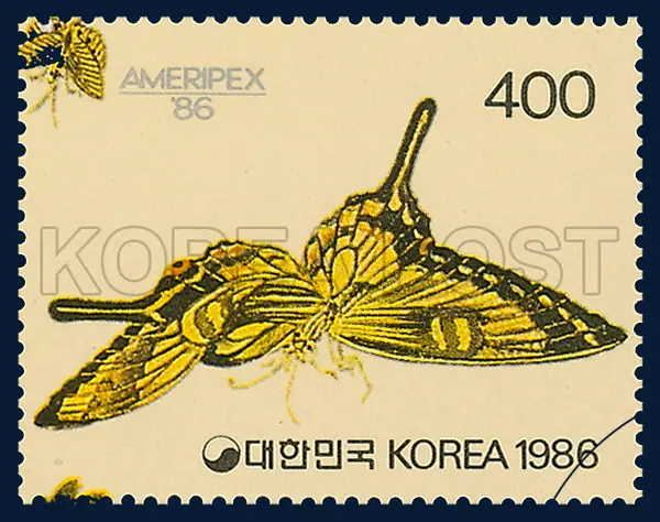 GUNJEOPDO(BUTTERFLIES) Single stamp