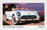 American on the Move 50's - Sporty Cars - 1953 Chevrolet Corvette