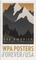 WPA Posters - See America Welcome to Montana