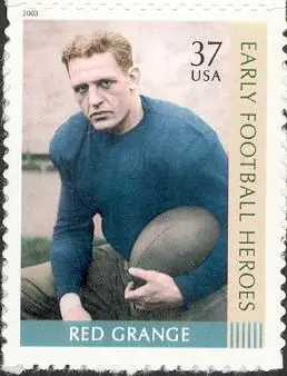 Early Football Heroes - Red Grange