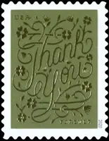 Thank you - Muted green
