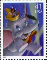 Art of Disney - Dumbo and Timothy Mouse