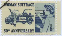 Suffragettes 1920 & Woman Voter 1970