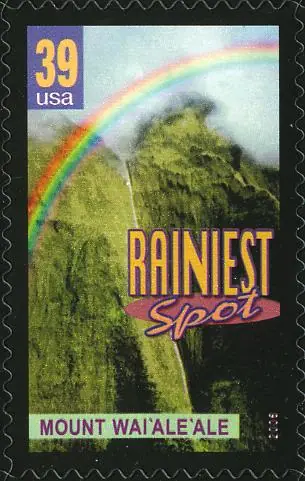 Wonders of America - Land of Superlatives - Rainiest Spot - Mount Wai'ale'ale