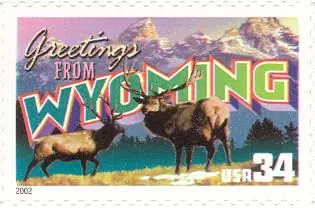Greetings from America - Wyoming