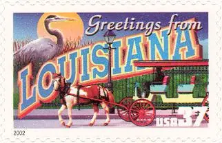 Greetings from America - Louisiana
