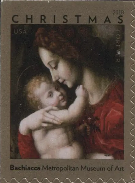 Christmas - Madonna and Child by Bachiacca
