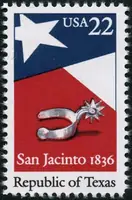 Texas State Flag & Silver Spur
