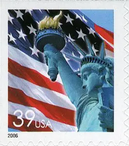 Lady Libert flag - Reprint